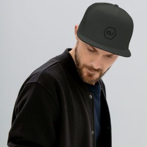 5 panel trucker cap charcoal front 649ee176d4b98.jpg