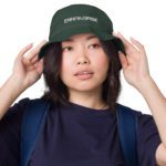 fashion bucket hat dark green front 649e9ba228426.jpg