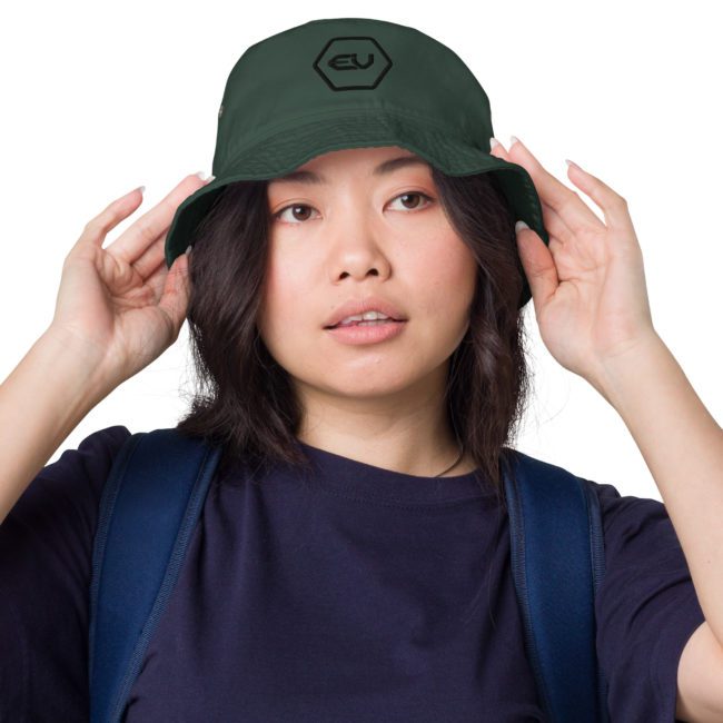 fashion bucket hat dark green front 649e9bd808243.jpg