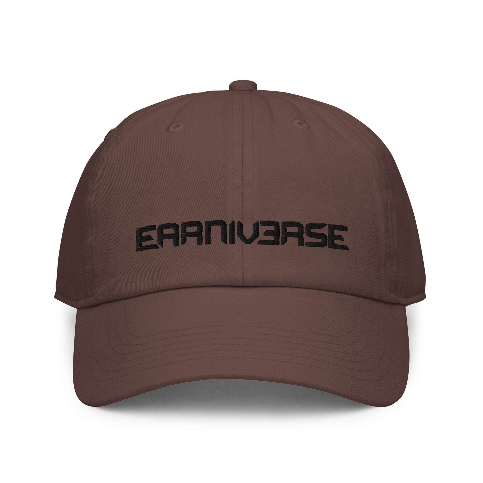 fitted baseball cap dark brown front 649e99987c49e.jpg