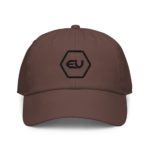 fitted baseball cap dark brown front 649e9a0a7a4f1.jpg