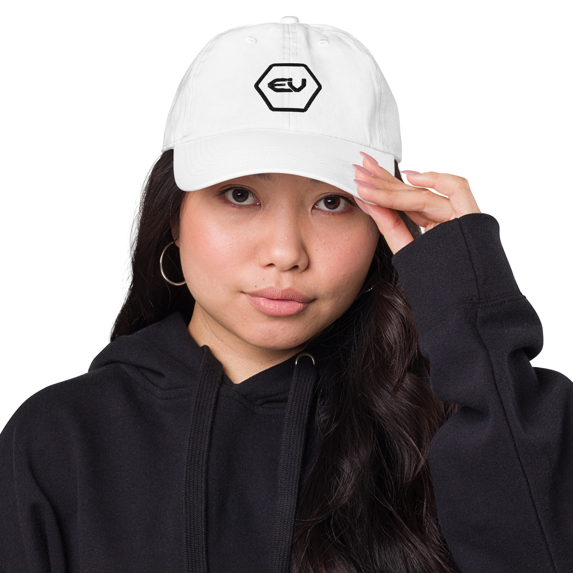 fitted baseball cap white front 64a27dbf0ec73