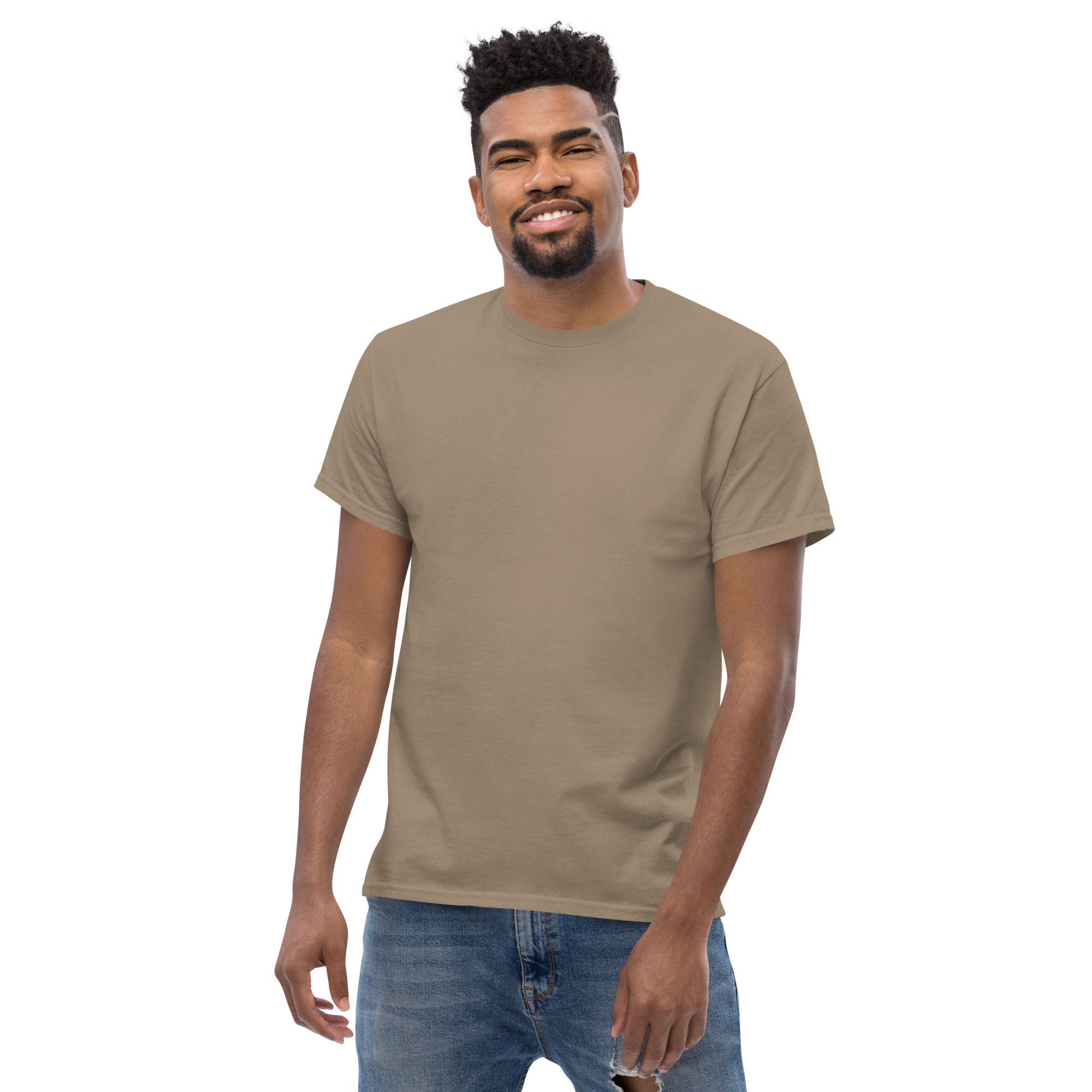 mens classic tee brown savana front 2 649eb7ac7d8e3.jpg