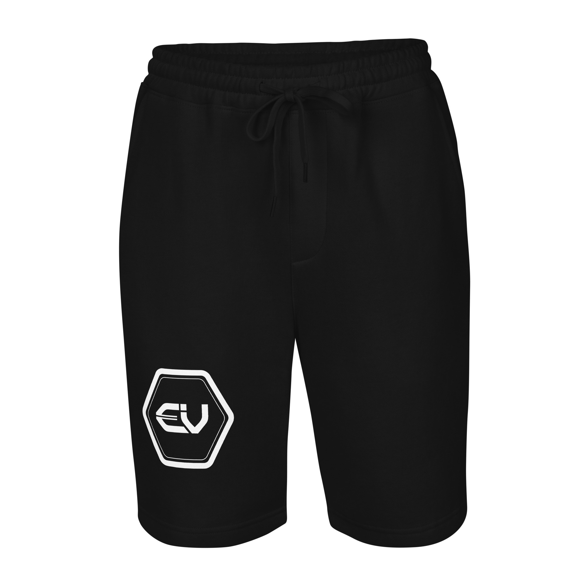 mens fleece shorts black front 649ed4aceec0d.jpg