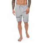 mens fleece shorts heather grey front 649ed4d5664a6.jpg