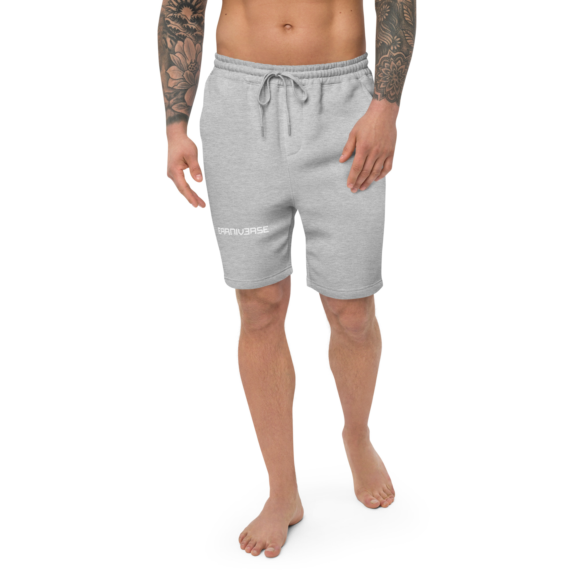 mens fleece shorts heather grey front 649ed5065319a.jpg