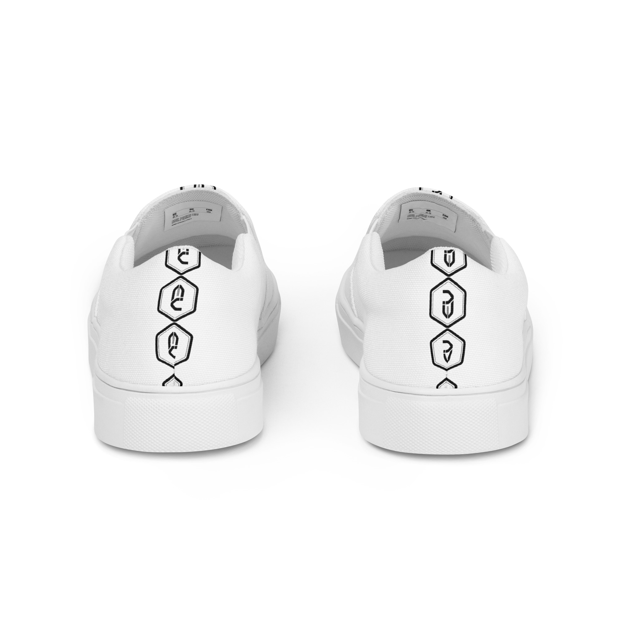 mens slip on canvas shoes white back 649edcc741dd5.jpg