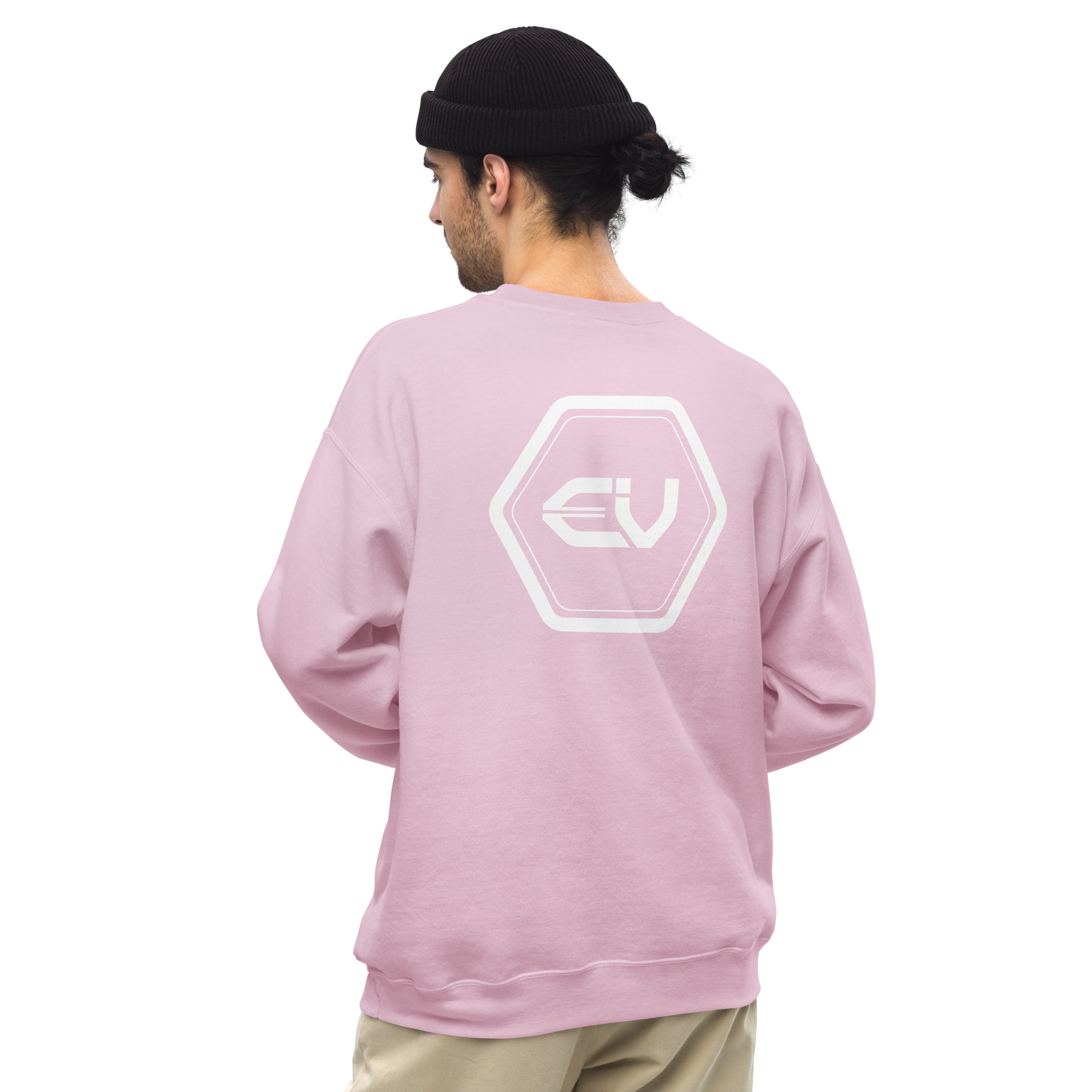 unisex crew neck sweatshirt light pink back 649ea74c48d86.jpg