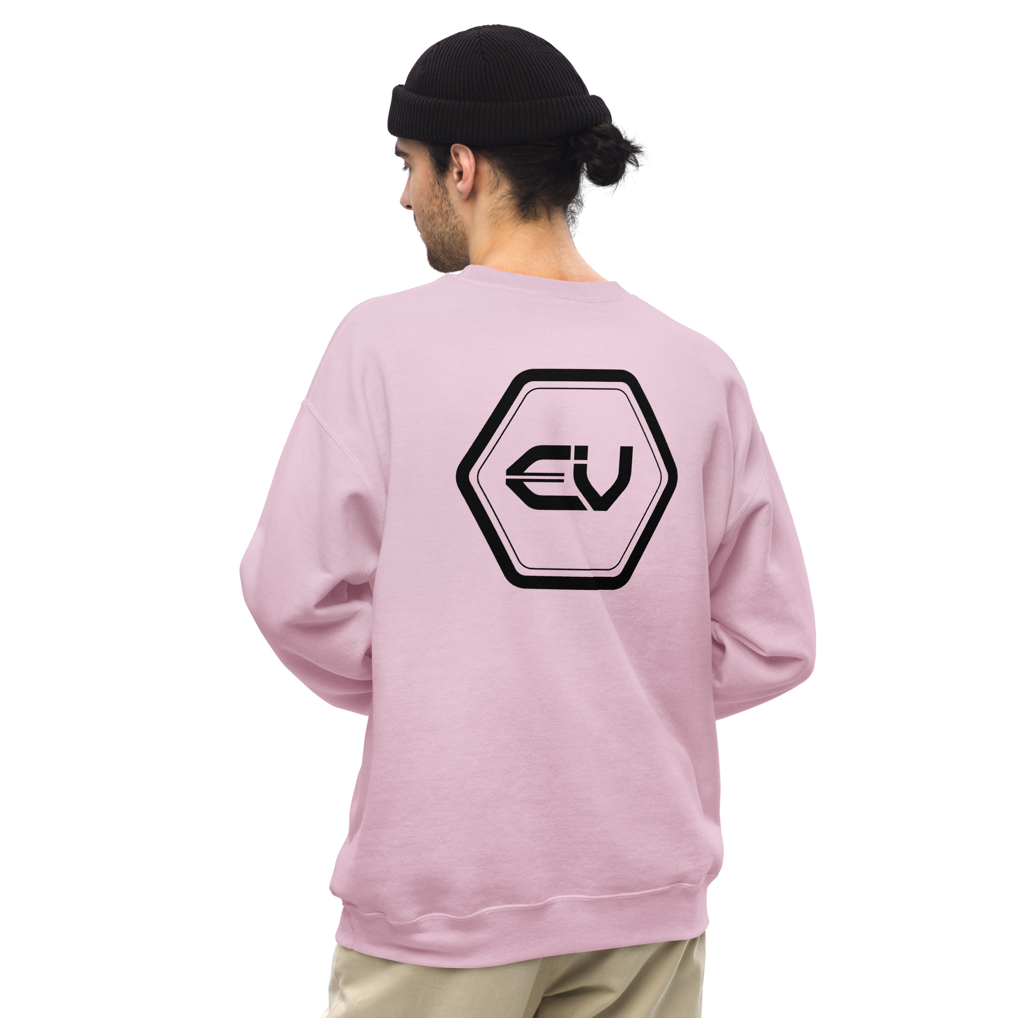 unisex crew neck sweatshirt light pink back 649eb15c78d45.jpg