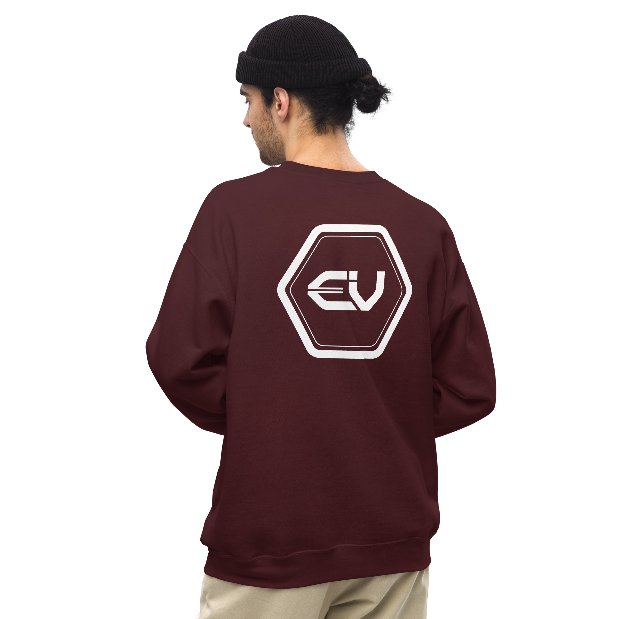 unisex crew neck sweatshirt maroon back 649eb53cef73d.jpg