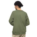 unisex crew neck sweatshirt military green back 649eb589a6edb.jpg
