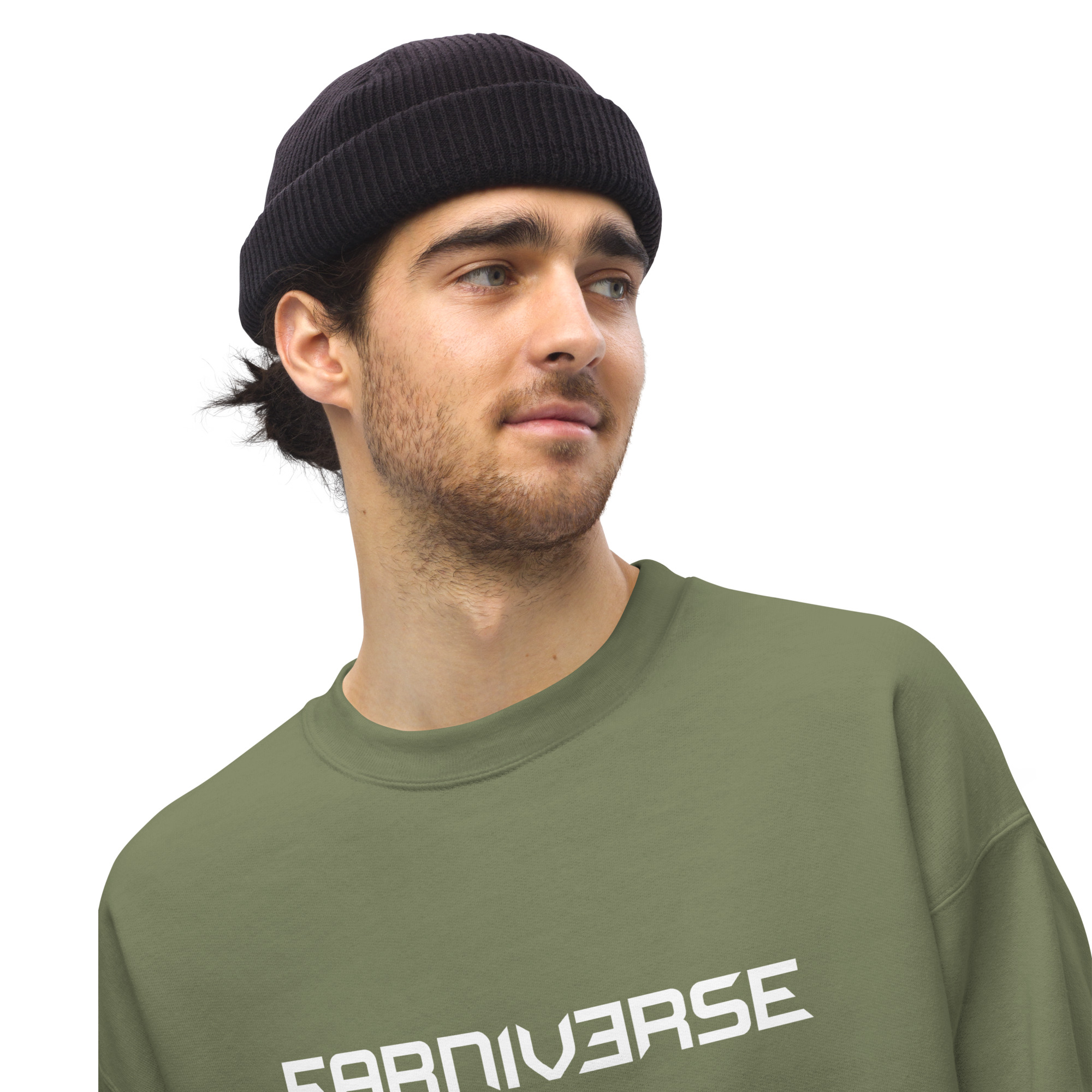 unisex crew neck sweatshirt military green front 649eb08a1645d.jpg