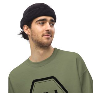 unisex crew neck sweatshirt military green front 649eb0d99e5d9.jpg