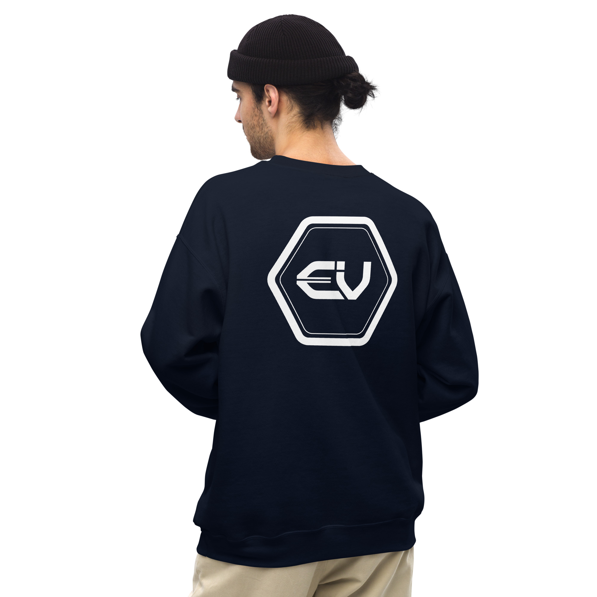 unisex crew neck sweatshirt navy back 649eb53ced7f1.jpg