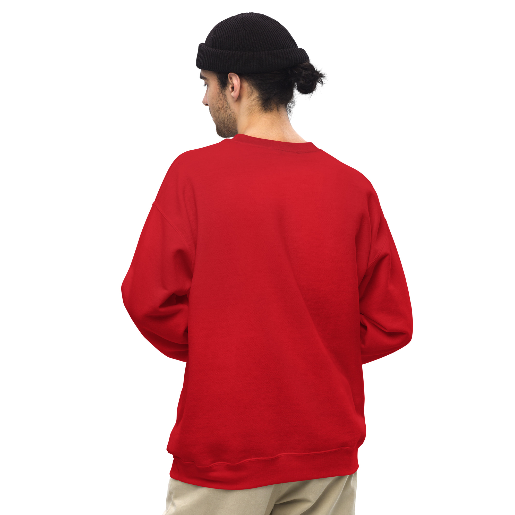 unisex crew neck sweatshirt red back 649eb5d78d89d.jpg