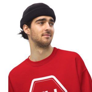 unisex crew neck sweatshirt red front 649eb119b6d80.jpg