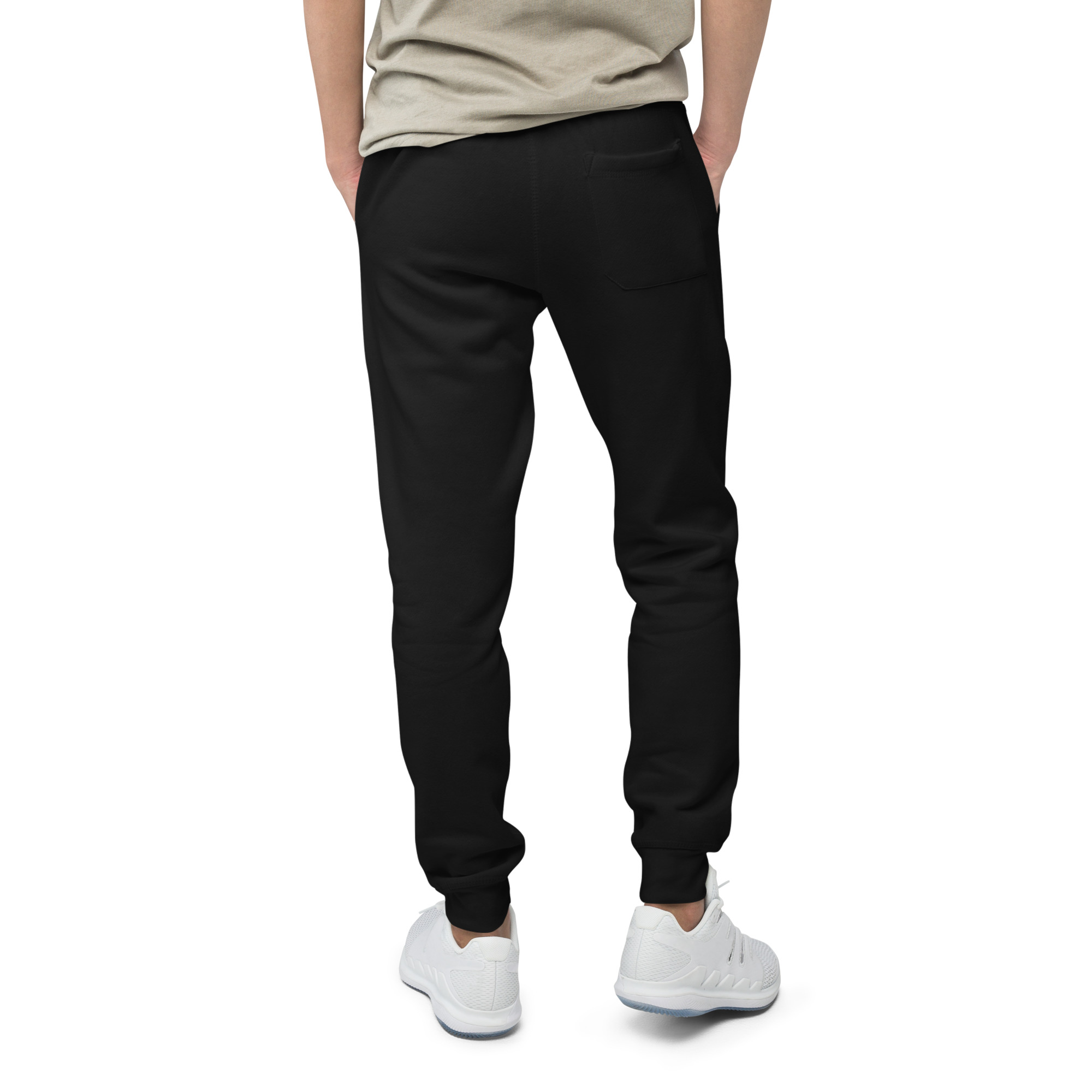 unisex fleece sweatpants black back 649ed72ee390d.jpg
