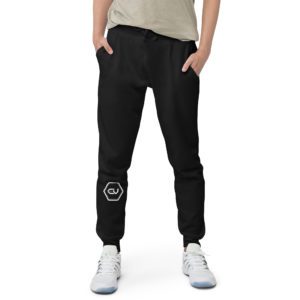 unisex fleece sweatpants black front 649ed72ee378c.jpg