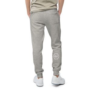 unisex fleece sweatpants carbon grey back 649ed6a4da1a6.jpg