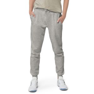 unisex fleece sweatpants carbon grey front 649ed6a4d9ba0.jpg