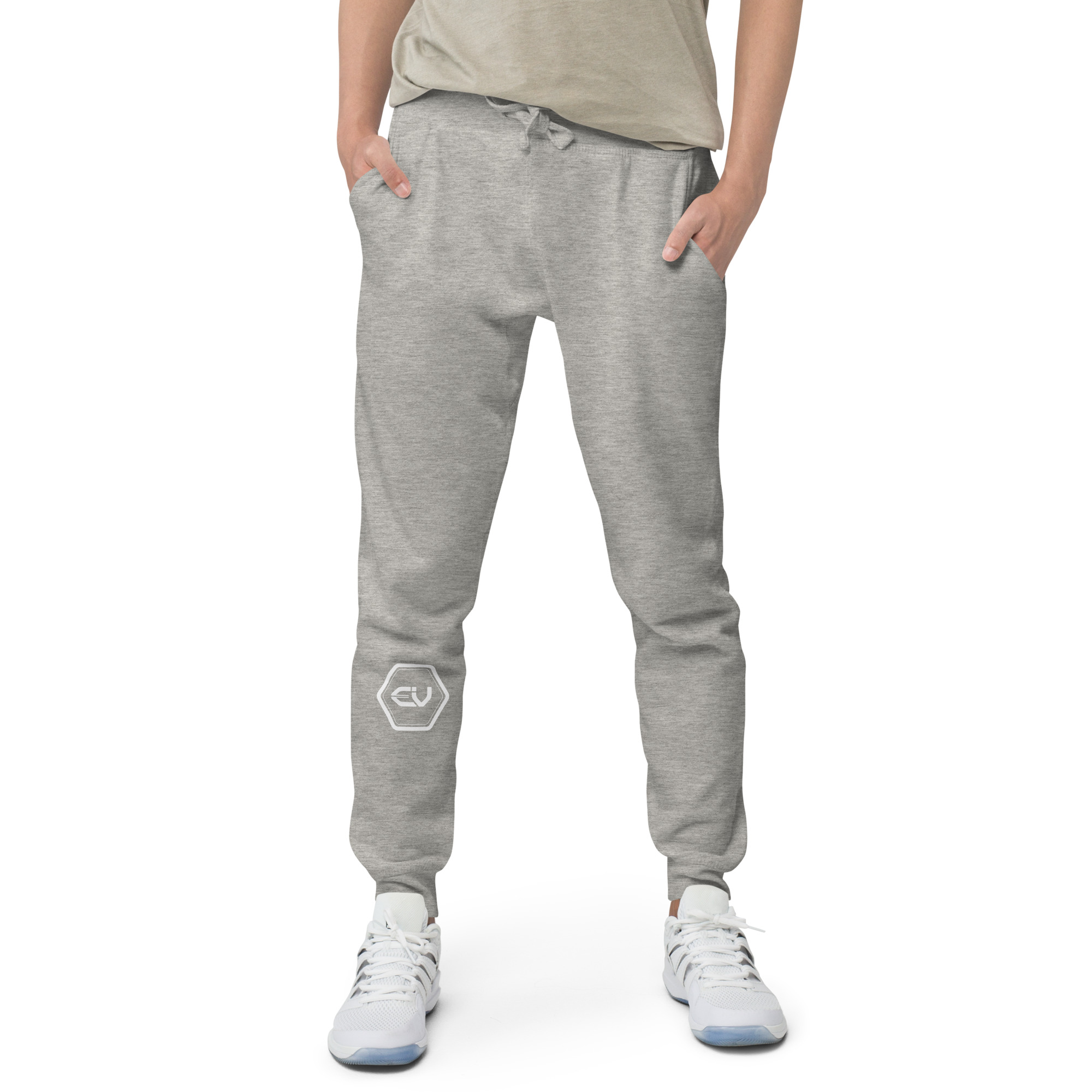 unisex fleece sweatpants carbon grey front 649ed72ee5f5e.jpg