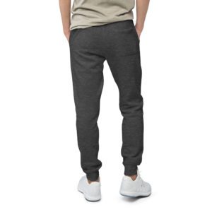 unisex fleece sweatpants charcoal heather back 649ed72ee47f3.jpg