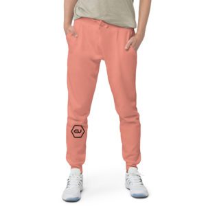 unisex fleece sweatpants dusty rose front 649ed6e0ea73c.jpg