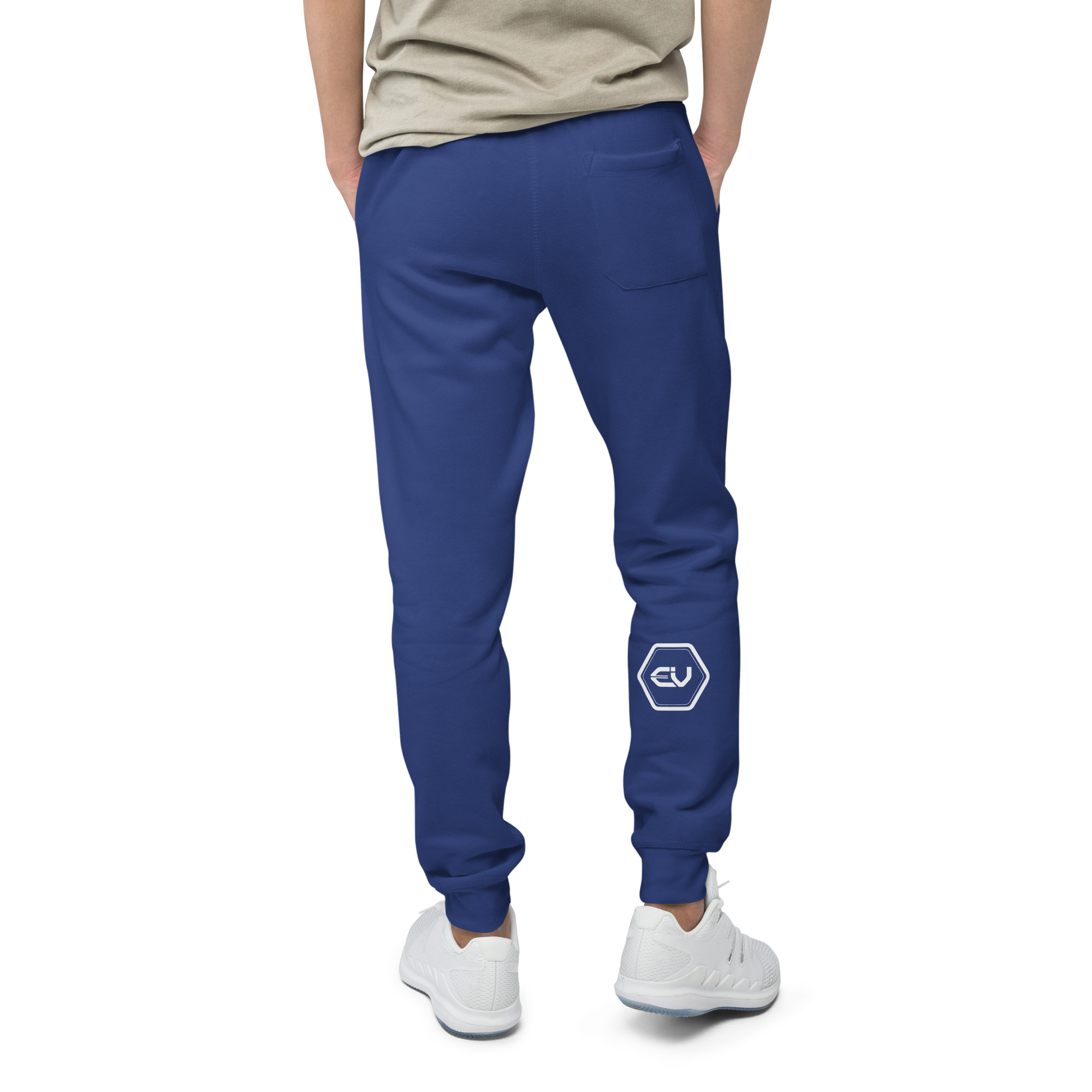 unisex fleece sweatpants team royal back 649ed6a4d89fd.jpg
