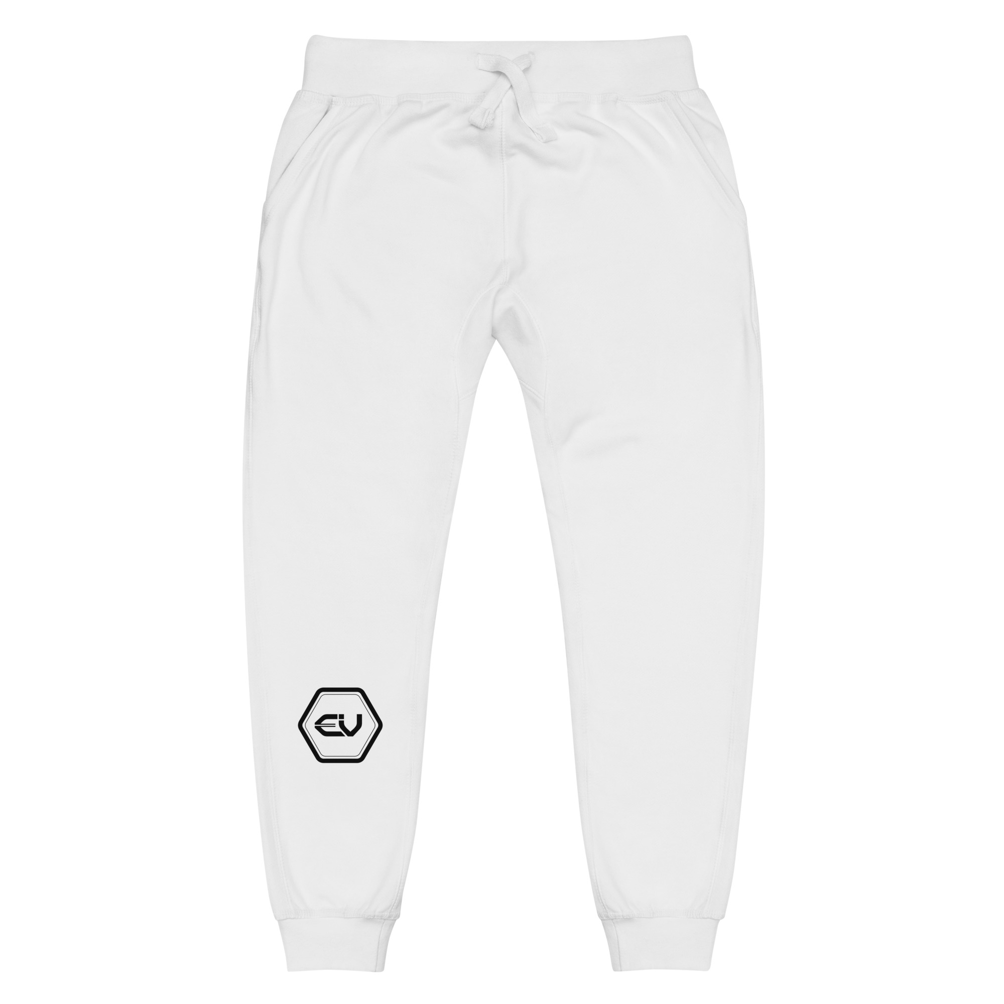 unisex fleece sweatpants white front 649ed6e0e88ee.jpg