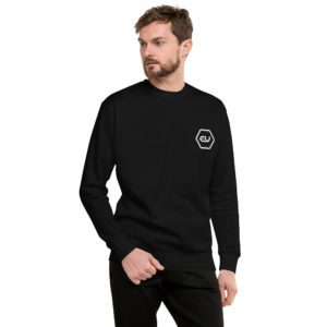 unisex premium sweatshirt black front 649edb6202a9e.jpg