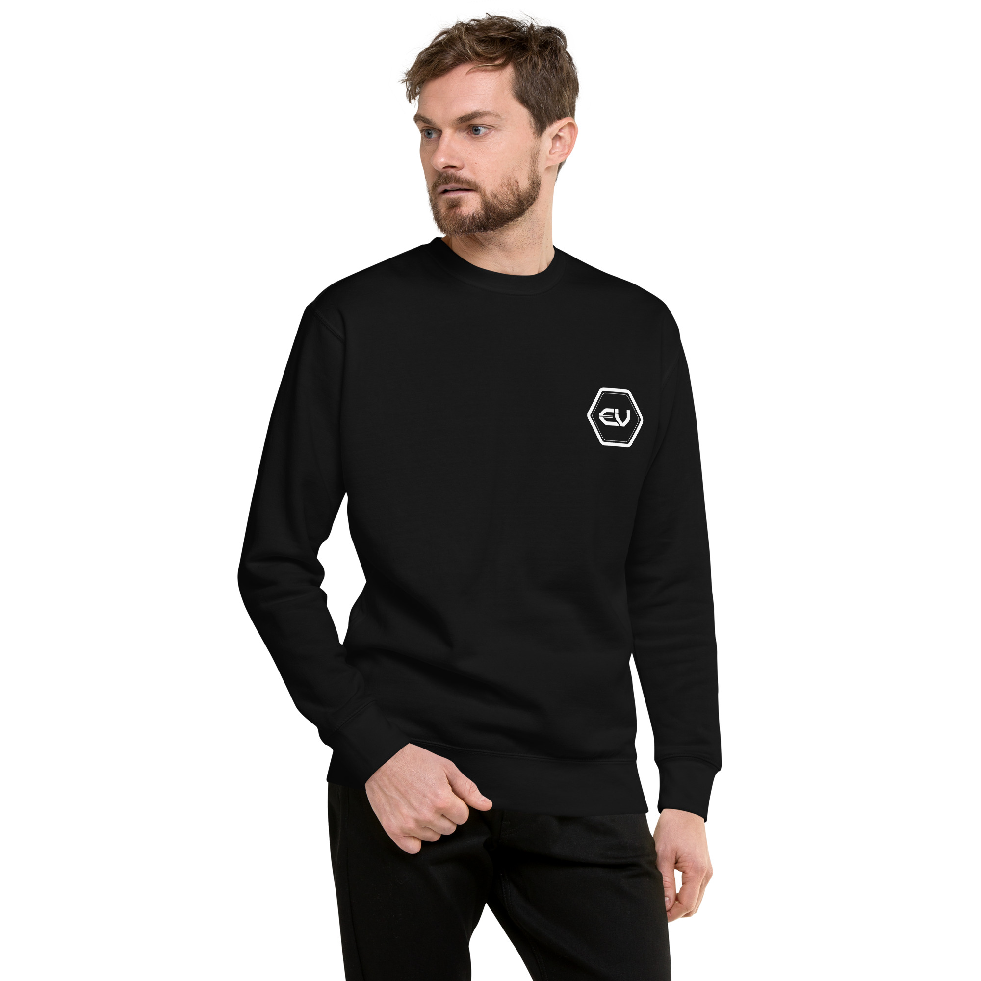 unisex premium sweatshirt black front 649edb6202a9e.jpg