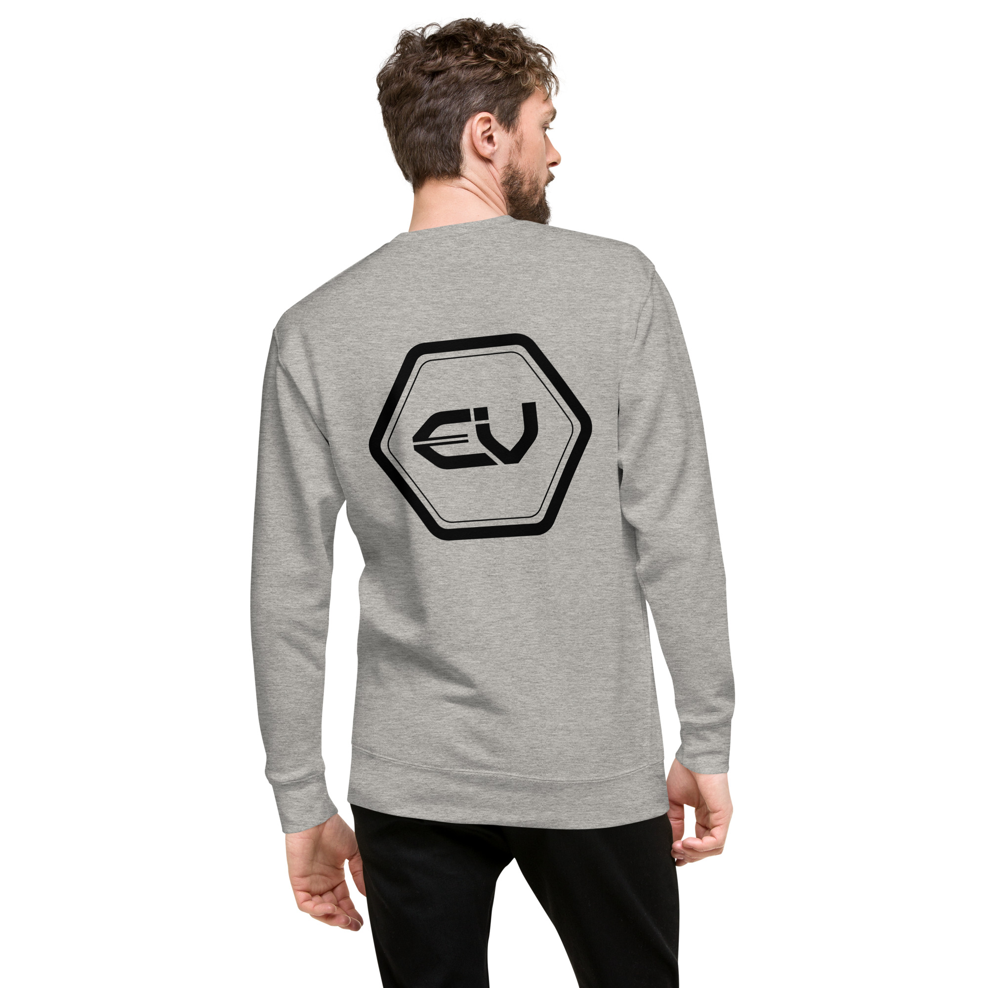 unisex premium sweatshirt carbon grey back 649eda4dd91f8.jpg