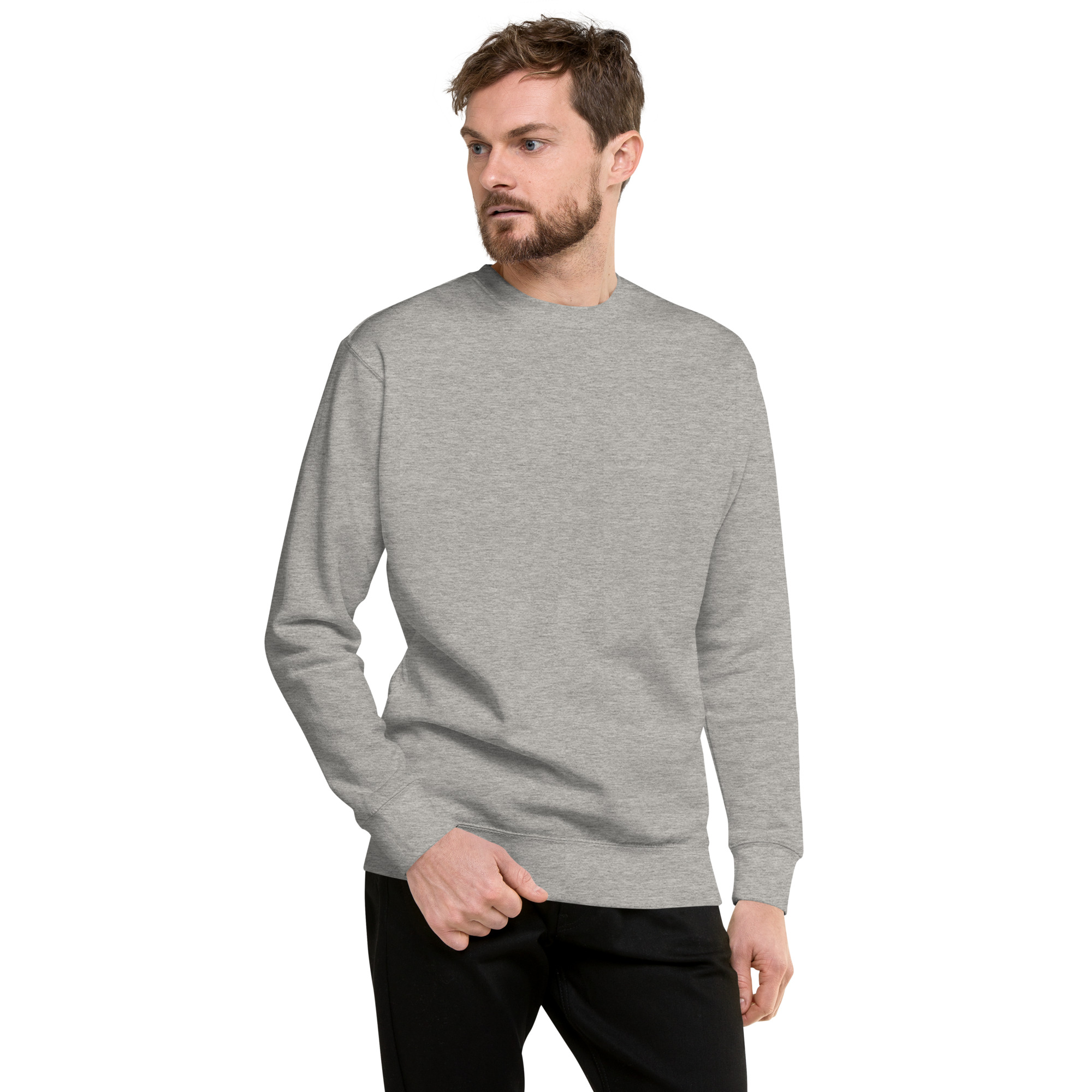 unisex premium sweatshirt carbon grey front 649ed7c20958d.jpg