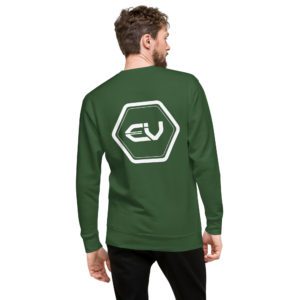 unisex premium sweatshirt forest green back 649ed84c57541.jpg