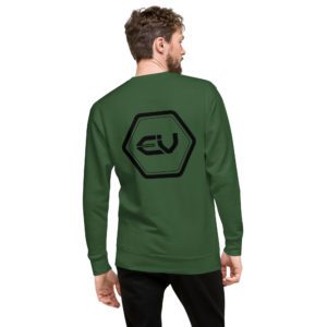 unisex premium sweatshirt forest green back 649eda4dd84ca.jpg