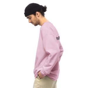 unisex crew neck sweatshirt light pink left 64a2ac3e56605.jpg