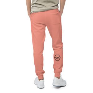unisex fleece sweatpants dusty rose back 649fea09cb8d3.jpg