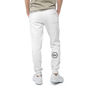 unisex fleece sweatpants white back 649fea09cc278.jpg