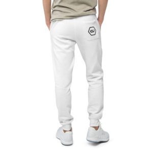 unisex fleece sweatpants white back 649fea7ed766e.jpg
