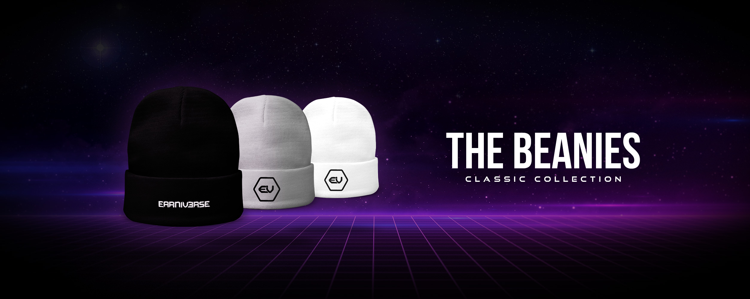 Earniverse Merch Beanies Black